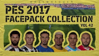 PES 2017 FACEPACK COLLECTION V42 [upl. by Therron14]