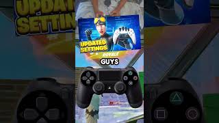 Best PS4 Controller Settings For AIMBOT In Fortnite Chapter 5 Season 3🎮🏆 XBOXPCPSNintendo [upl. by Akinam]