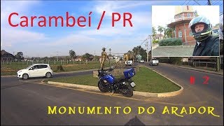 CarambeÃ­  PR  Passeio de moto  Tenere 1200 [upl. by Pouncey]