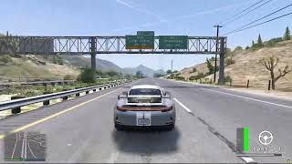 Porsche 992 GT3 Akrapovic Titanium Exhaust  GTA 5  FiveM [upl. by Fahland359]