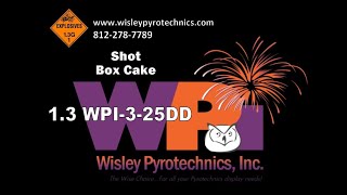 Wisley Pyrotechnics Inc  WPI325DD  DDay Firework [upl. by Lebama337]