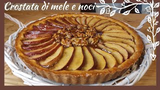 Crostata di mele e noci 🍎 autumn october apple [upl. by Phyllis]