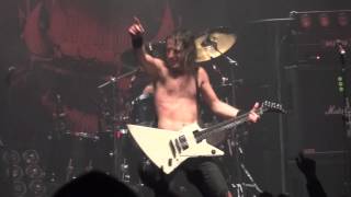 Airbourne  Running Wild  Live  Manchester 2013 [upl. by Olatha]