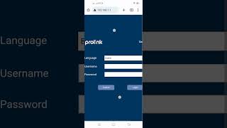 how to login prolink pocket router shorts shortvideo shortsvideo short [upl. by Revart]