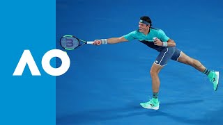 Stan Wawrinka v Milos Raonic match highlights 2R  Australian Open 2019 [upl. by Netsew292]