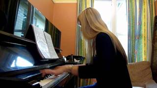 Lara plays World Revolution from Chrono Trigger Lavos battle on piano [upl. by Htilil493]