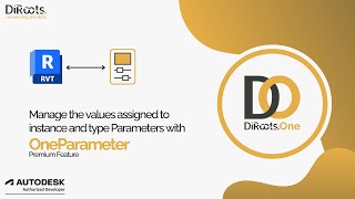 DiRootsOne  AddRemove Revit parameter values in bulk with OneParameter [upl. by Leveroni]