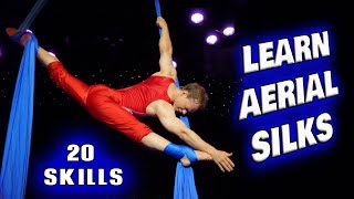 HOW TO DO AERIAL SILKS [upl. by Glassman206]