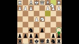 Sicilian Defense Najdorf Variation checkmate check animation chess automobile keşfet memes [upl. by Parshall223]