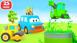 Baby cartoon full episodes amp Clever cars cartoons for kids  Street vehicles amp Construction vehicles [upl. by Mohun]