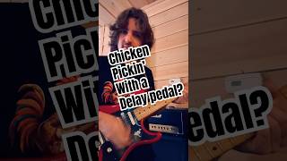 Take your chicken pickin to the next level with this delay trick chickenpickin countryguitarlesson [upl. by Bethesda]