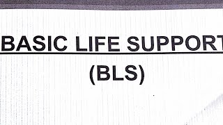 BLS basic life support by Dr hemant sharma [upl. by Perce]