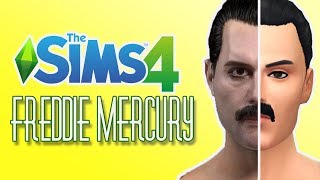 【The Sims 4 CAS】QUEEN  Freddie Mercury  CC LINKS DL [upl. by Imim63]