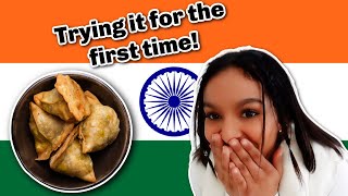 Trying Indian Food for the First Time [upl. by Clothilde]