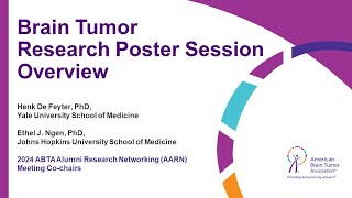 Brain Tumor Research Poster Session Overview [upl. by Ellehsem]