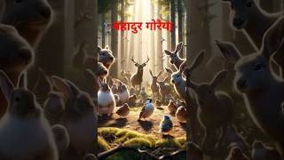 Bahadur Goraiya ll Fun With Story llshortsytshortsCartoonstoryJungal [upl. by Lanti]