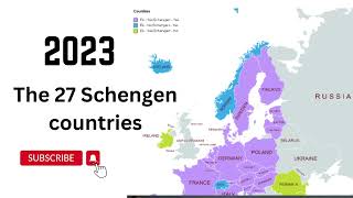 Schengen visa  2023 Country in Schengen zone  Europion Country of list [upl. by Neiv146]