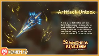 Summoners Kingdom Goddess  Unlock Gae Bolg Artifact  Guardian Heart Dungeon [upl. by Llyrrad499]