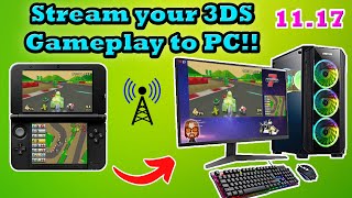 Stream your 3DS Footage to PC Wirelessly SnickerStream Guide for 1117 [upl. by Neidhardt295]