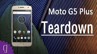 Moto G5 Plus Teardown  Disassembly [upl. by Rolyt]