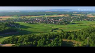 The vineyard of Bourgogne seen from the sky – Côte Chalonnaise et Couchois [upl. by Allianora]