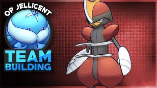 Bisharp Sword and Shield Team Builder Pokemon Showdown OU Team Building WOPJellicent [upl. by Etteval]