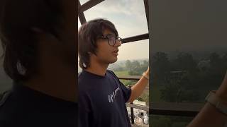 Itni Upar Tanki per Chadh gai😱 souravjoshivlogs vlog funny shorts [upl. by Breh762]