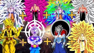 fusion of Omni infinity beta var 8 character most powerful fusion 💯💪🔥gokummp [upl. by Yrmac]