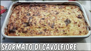 SFORMATO DI CAVOLFIORE [upl. by Adiv197]