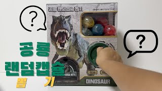 다이노팡 공룡 랜덤캡슐 뽑기  Dino random capsule drawing [upl. by Aciamaj660]