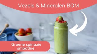 Spinazie Smoothie Maken die wél Lekker Is recept  tips [upl. by Jenny]