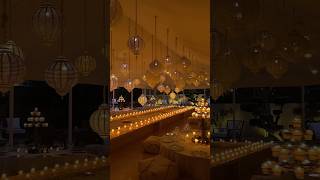 Welcome Dinner  Villa Taj Marrakech  1001 Lights Tent [upl. by Llehsal141]