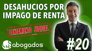 20 Como Funciona el Desahucio por Impago de la RENTA y el Lanzamiento Judicial  LBS Abogados [upl. by Oiragelo327]