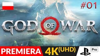 GOD OF WAR PL ⭐️ odc1 1 🏹 Początek  mocne 1010  GOW 4 Gameplay po polsku w 4K PS4 recenzja [upl. by Ratib177]