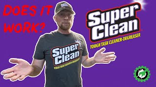 SUPER CLEAN  Tough Task CleanerDegreaser  Does it work  Cleans Grills Brakes Ovens Wheels [upl. by Aluor916]