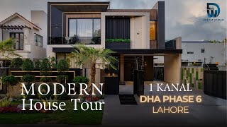 MODERN HOUSE IN DHA  FURNISHED HOUSE  HOUSE FOR SALEDREAM WORLD [upl. by Orling]