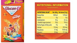 GluconD Orange flavoured Glucose Based Beverage Mix  1 Kg Carton [upl. by Monahon799]