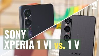 Sony Xperia 1 VI vs Xperia 1 V Which one to get [upl. by Sisak]