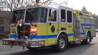 Kenhorst Fire Company Brand New Engine 691 Responding 11521 [upl. by Peer231]