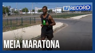 Atleta campista se prepara para a Meia Maratona Internacional do Rio [upl. by Ulphiah]