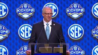 What has SEC commissioner learned about OU Will Texas have same influence as it did in Big 12 [upl. by Icnarf345]