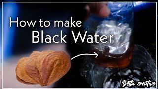 How to make black water  ဗန်ဒါရည် လုပ်နည်း [upl. by Philippe]