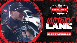 Christian Eckes on Martinsville finish ‘I wasn’t going to let us lose this race’ [upl. by Ardelia]