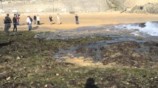 SaintMalo  Vidange et marée montante de la Piscine de Bon secours 2013 PART 2 [upl. by Fries]