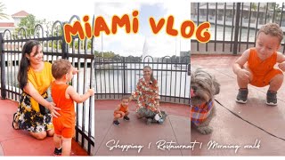 Miami Vlog  Edición otoño  Shpping paseo con mi hermana y date night en familia ♡ miami travel [upl. by Seen850]