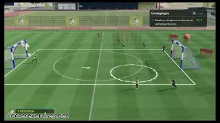 EA Sports FC 25 practicing drills by soccerexercises [upl. by Rubenstein35]