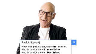 Patrick Stewart Answers the Webs Most Searched Questions  WIRED [upl. by Alyss]