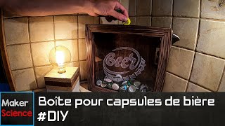 DIY Boîte décorative pour capsules de bière [upl. by Saito]