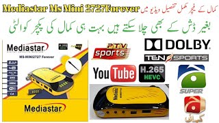 Mediastar Ms Mini 2727 Forever Latest Details Agust 2022 New Looking Menu Unboxing Complete Details [upl. by Rohpotsirhc]