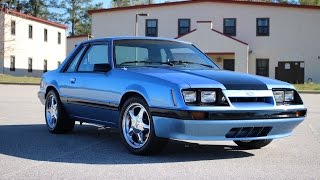 347 Stroker 415 Horsepower Foxbody Coupe  Project Complete [upl. by Suivart]